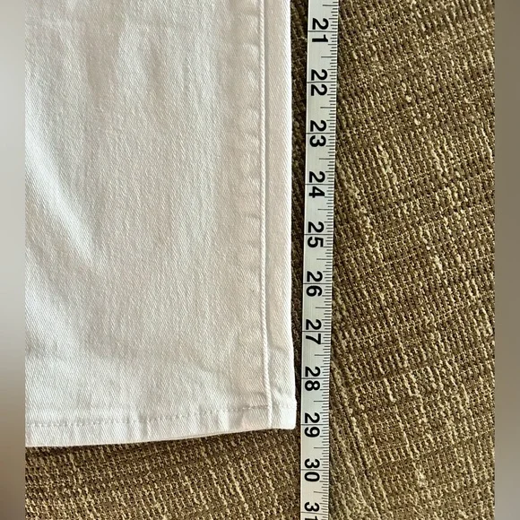 COPY - KUT from the Kloth Katy Boyfriend White Mid Rise Denim Jeans Size 6-NWOT - Picture 5 of 10